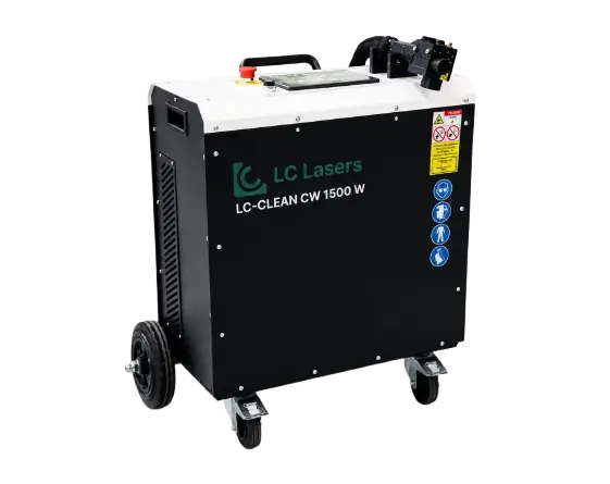 Equipo de limpieza láser LC-CLEAN CW 1500W disponible para venta